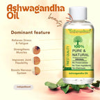Ashwagandha Edible (Roots) (Oil) - Ashvagandha (Jadd) (Tel) - Asgandh Nagori (Tailam) - Indian Ginseng - Winter Cherry - Vajigandha - Withania Somnifera by IndianJadiBooti - indianjadibooti
