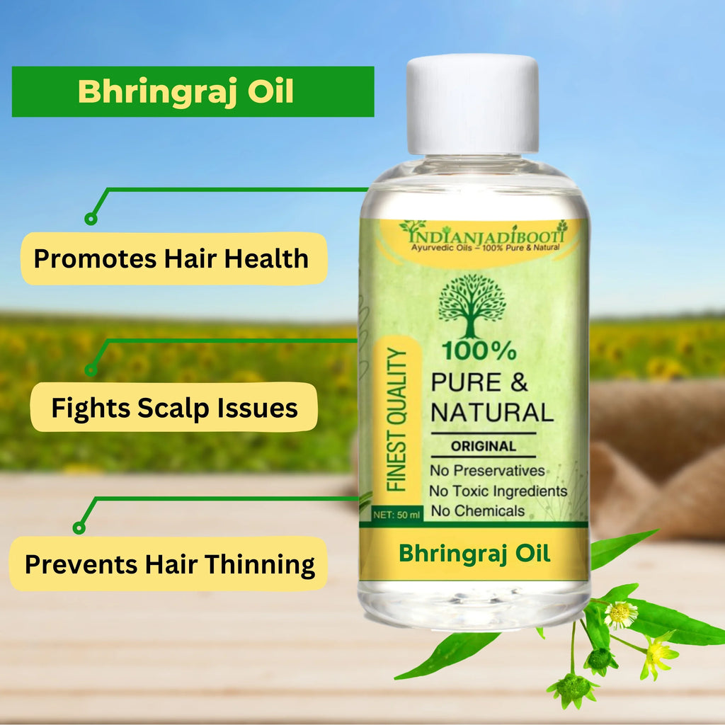 Bhringraj Edible (Oil)- Maka - Ghamra - Bhringraj (Tel) - Bhangra - Bhangraiya - Keshavardhani - Kesavardhini - Eclipta Alba by IndianJadiBooti - indianjadibooti