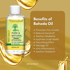 Baheda Edible (Oil) - Bahera (Tel) - Bibhitaki (Tailam) - Belliric Myrobalan - Terminalia Bellirica by IndianJadiBooti - indianjadibooti