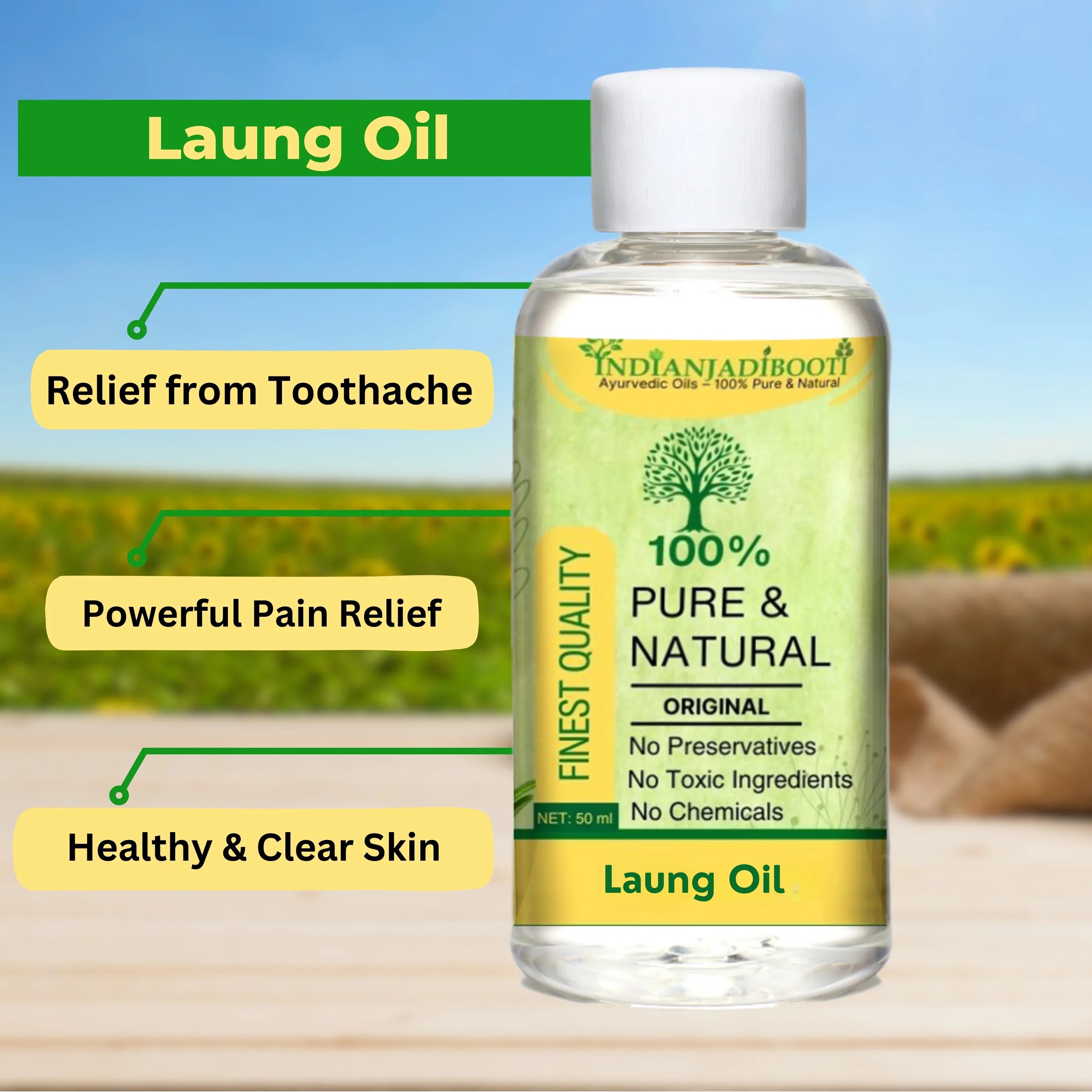 Laung Edible (Essential) (Oil) - Clove (Tel) - Qaranfal - Loung - Lavang (Tailam) - Syzygium Aromaticum - Long by IndianJadiBooti - indianjadibooti