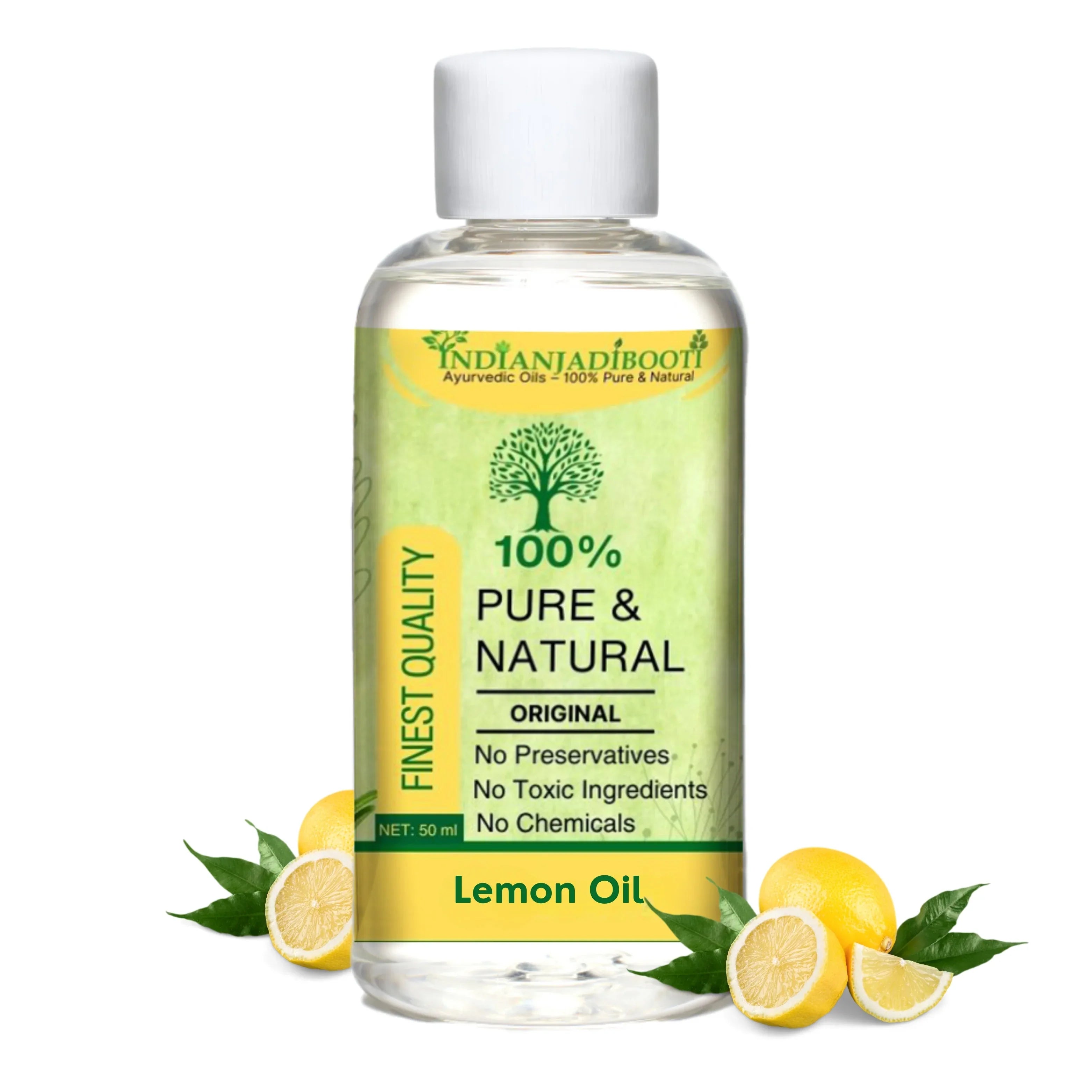 Lemon Edible (Essential) (Oil) - Nimbu (Tel) - Nimboo (Tailam) - Citrus Limonum by IndianJadiBooti - indianjadibooti Main image