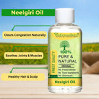 Nilgiri Edible (Essential) (Oil) - Eucalyptus (Tel) (Tailam) - Eucalyptus Globulus by IndianJadiBooti - indianjadibooti