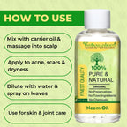 Neem Edible (Cold Pressed) (Oil) - Neem (Tel) (Tailam) - Azadirachta Indica - Nimbaka by IndianJadiBooti - indianjadibooti