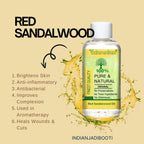 Lal Chandan (Tel) - Red Sandalwood (Oil) - Rakt Chandana (Tailam) - Pterocarpus Santalinus - Santalum Album by IndianJadiBooti - indianjadibooti