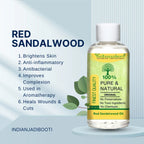 Lal Chandan (Tel) - Red Sandalwood (Oil) - Rakt Chandana (Tailam) - Pterocarpus Santalinus - Santalum Album by IndianJadiBooti - indianjadibooti