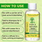 Tea Tree (Essential) (Oil) - Chai Ped (Tel) - Melaleuca (Oil) - Melaleuca Alternifolia by IndianJadiBooti - indianjadibooti
