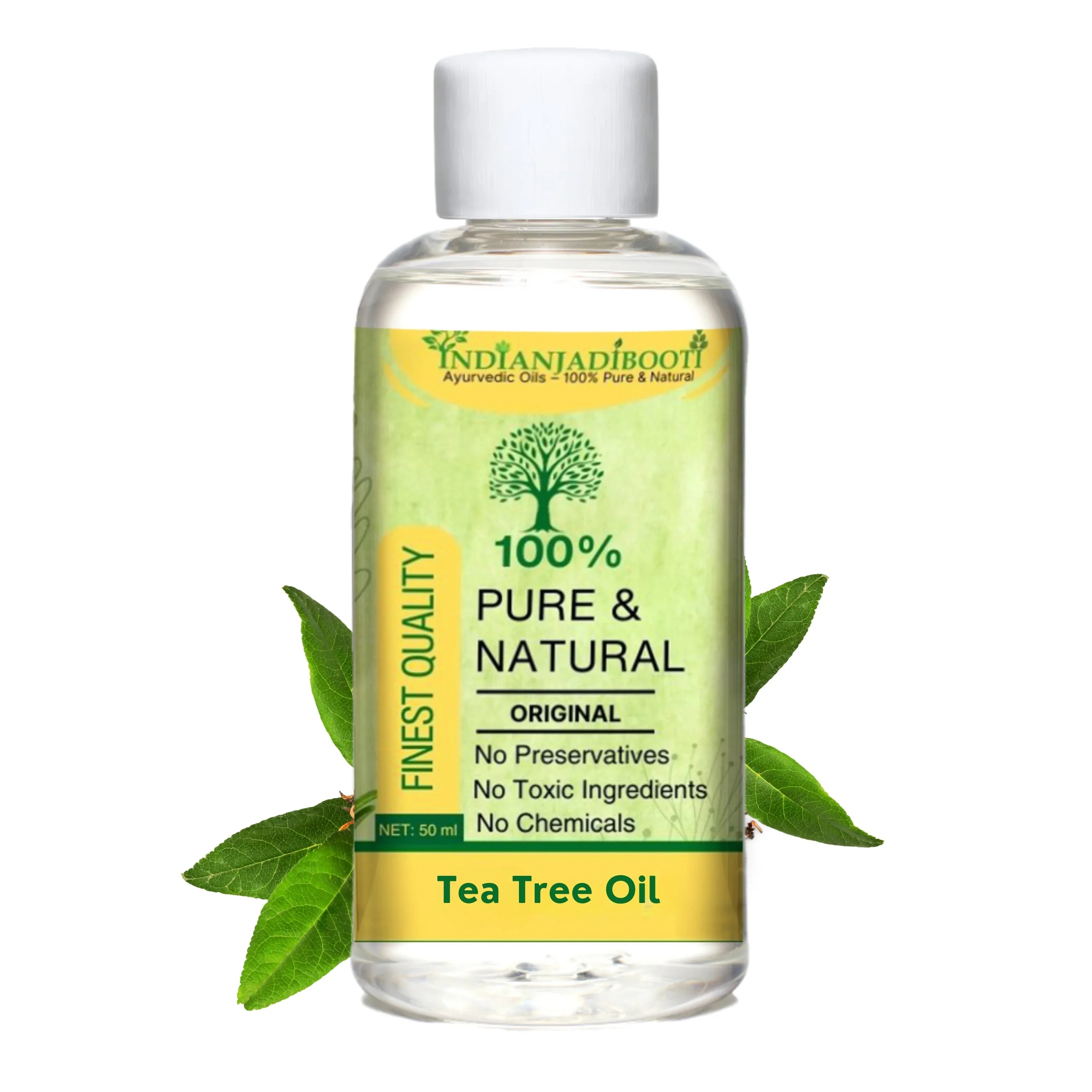 Tea Tree (Essential) (Oil) - Chai Ped (Tel) - Melaleuca (Oil) - Melaleuca Alternifolia by IndianJadiBooti Secondary image
