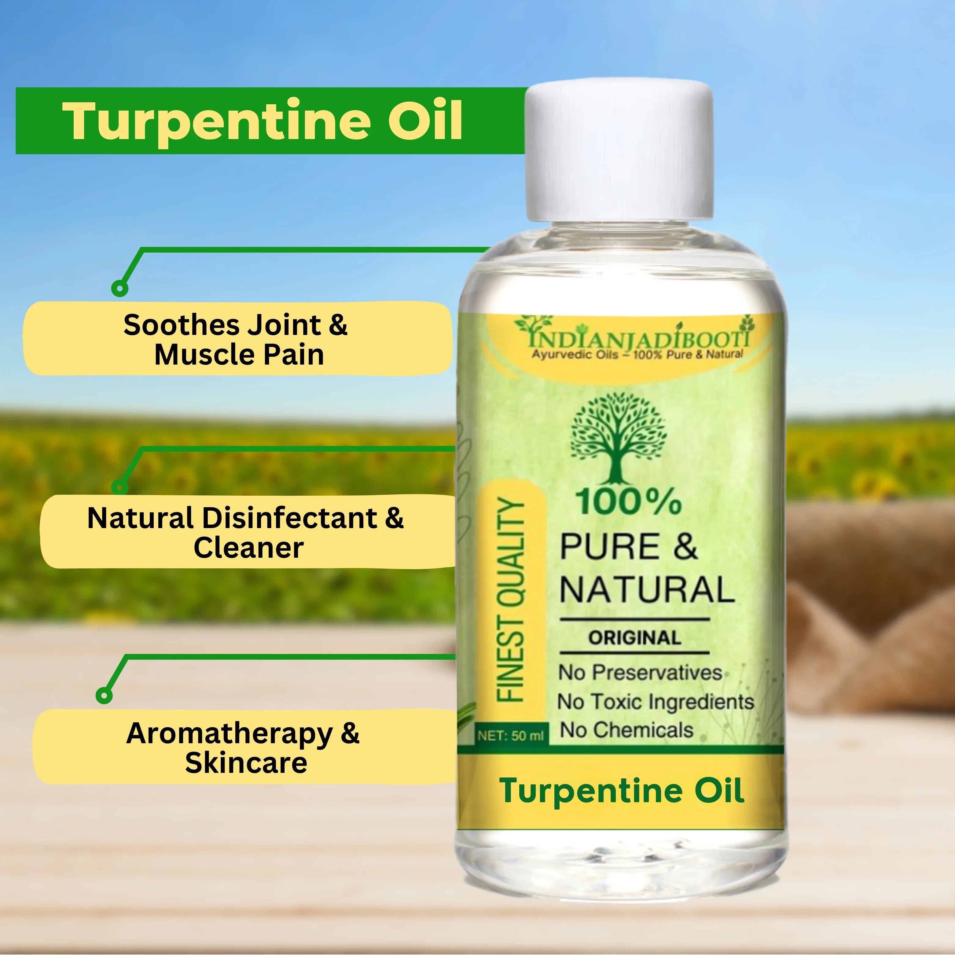 Turpentine (Essential) (Oil) - Tarpin (Tel) - Pinus Palustris by IndianJadiBooti - indianjadibooti