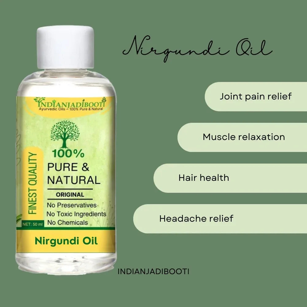 Nirgundi Edible (Oil) - Renuka (Tel) - Sambhalu (Tailam) - Chaste - Nigandh Bavri - Nirgund - Vitex Negundo by IndianJadiBooti - indianjadibooti