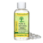Camphor (Essential) (Oil) - Kapoor (Tel) - Karpuram (Tailam) - (Pure and Natural) (Steam Distilled for Skin, Hair and Aromatherapy) - (Mosquito Repellent) by IndianJadiBooti - indianjadibooti