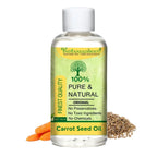 Carrot Edible (Seeds) (Essential) (Oil) - Gajar (Beej) (Tel) - Daucus Carota - (For Skin Nourishment and Hair Care) by IndianJadiBooti - indianjadibooti