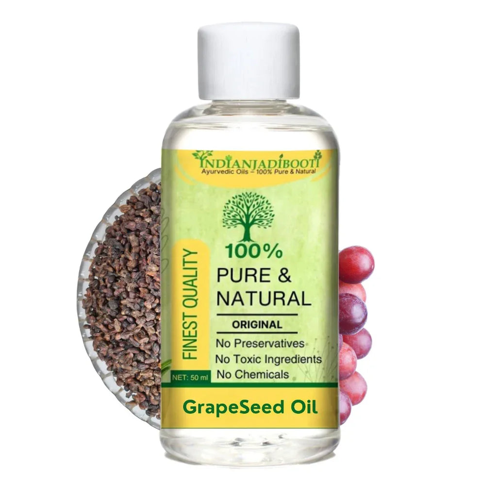 Grapeseed Edible (Cold Pressed) (Carrier) (Oil) - Angoor Beej (Tel) - Angur Beej (Tailam) - Vitis Vinifera by IndianJadiBooti - indianjadibooti