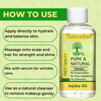 Jojoba Edible (Essential) (Oil) - Simmondsia Chinensis (Tel) (For Skin Care & Hair Care) by IndianJadiBooti - indianjadibooti