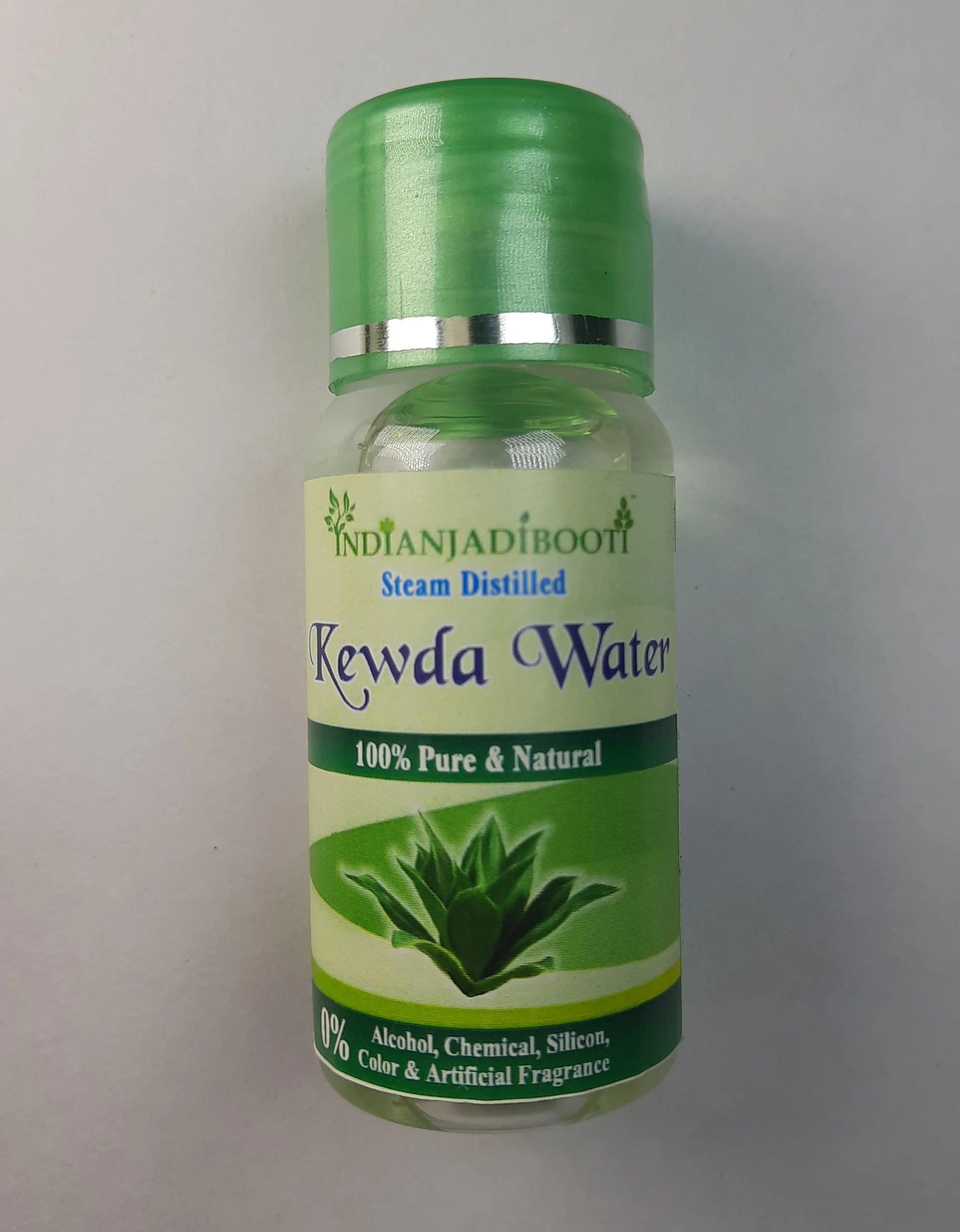 Kewda (Water) (Jal) - Pandanus Odorifer - Ketaki - Panshuka - Sugandhini - Fragrant Screw Pine (Steam Distilled :: 100% Pure & Natural, No Chemical or Preservative added) [Bottle : 30 ml Each] For Edible, Cosmetics & Pooja use by Indianjadibooti - indianjadibooti