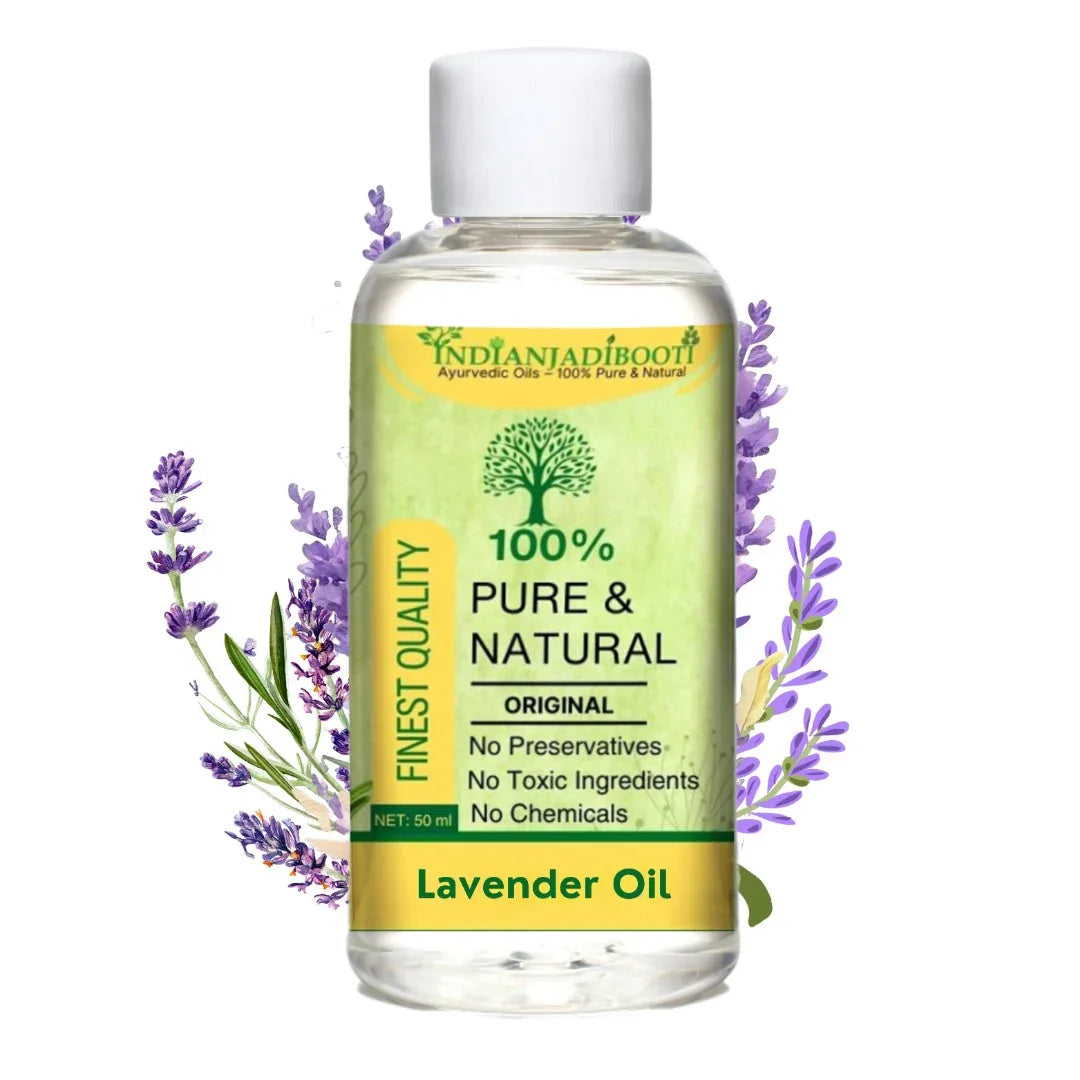 Lavender (Essential) (Oil) - Lavendula Stoechas (Tel) - Dharu (Tailam) by IndianJadiBooti (For Skin, Hair Growth and Aromatherapy) Secondary image