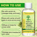 Lemon Grass Edible (Essential) (Oil) - Jarakush (Tel) - Fever Grass - Cymbopogon Citratus by IndianJadiBooti - indianjadibooti
