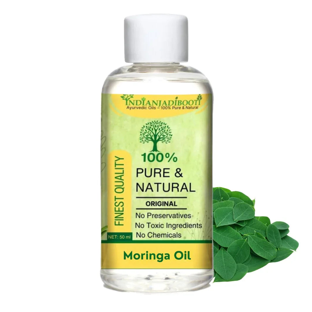 Moringa Edible (Cold Pressed) (Carrier) (Oil) - Sehjan (Tel) - Sohjana - Saragavo - Moringa Oleifera by IndianJadiBooti Secondary image