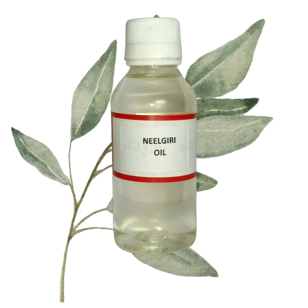 Nilgiri Edible (Essential) (Oil) - Eucalyptus (Tel) (Tailam) - Eucalyptus Globulus by IndianJadiBooti - indianjadibooti