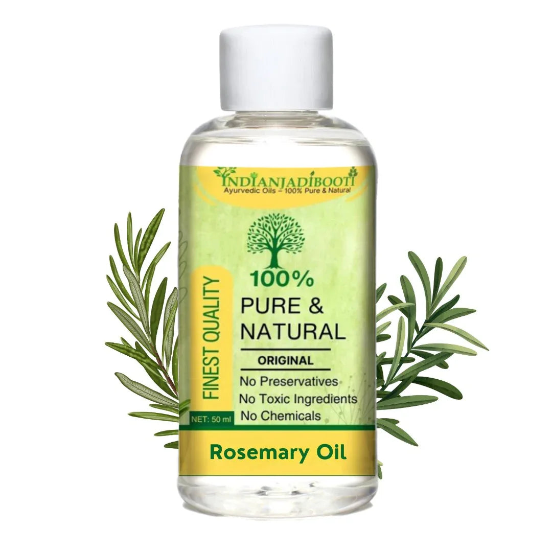Rosemary (Essential) (Oil) - Gulmehendi (Tel) - Rosmarinus Officinalis - Gulmehandi (Tailam) - Salvia Rosmarinus by IndianJadiBooti Secondary image