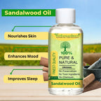 Sandalwood (White) Essential (Oil) - Safed Chandan (Tel) - Santalum Album by IndianJadiBooti - indianjadibooti