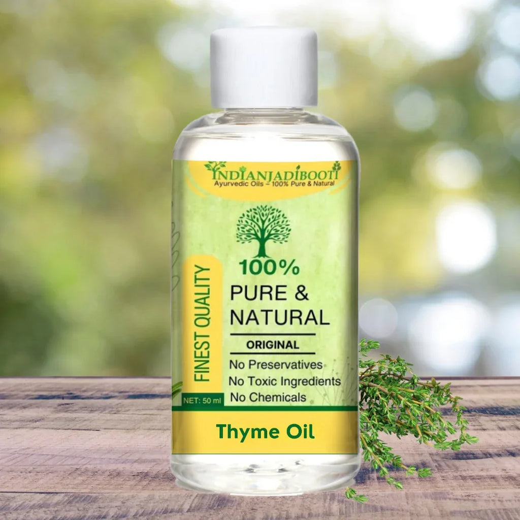 Thyme Leaves Edible (Essential) (Oil)- Thymus Vulgaris (Tel) by IndianJadiBooti - indianjadibooti