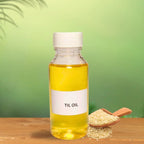 White Sesame Seeds Cold Pressed (Oil) - Safed Til (Tel) - Sesamum Indicum by IndianJadiBooti - indianjadibooti
