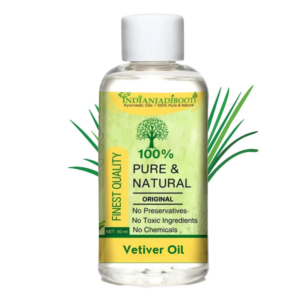 Vetiver Edible (Essential) (Oil) - Khas (Tel) - Khus (Tailam) - Ushira - Vala - Lavancha - Vetti Veru - Coleus Vettiveroides - Vilamichai Ver - Valak - Vetiveria Zizanioides - Kas Ramacham by IndianJadiBooti - indianjadibooti