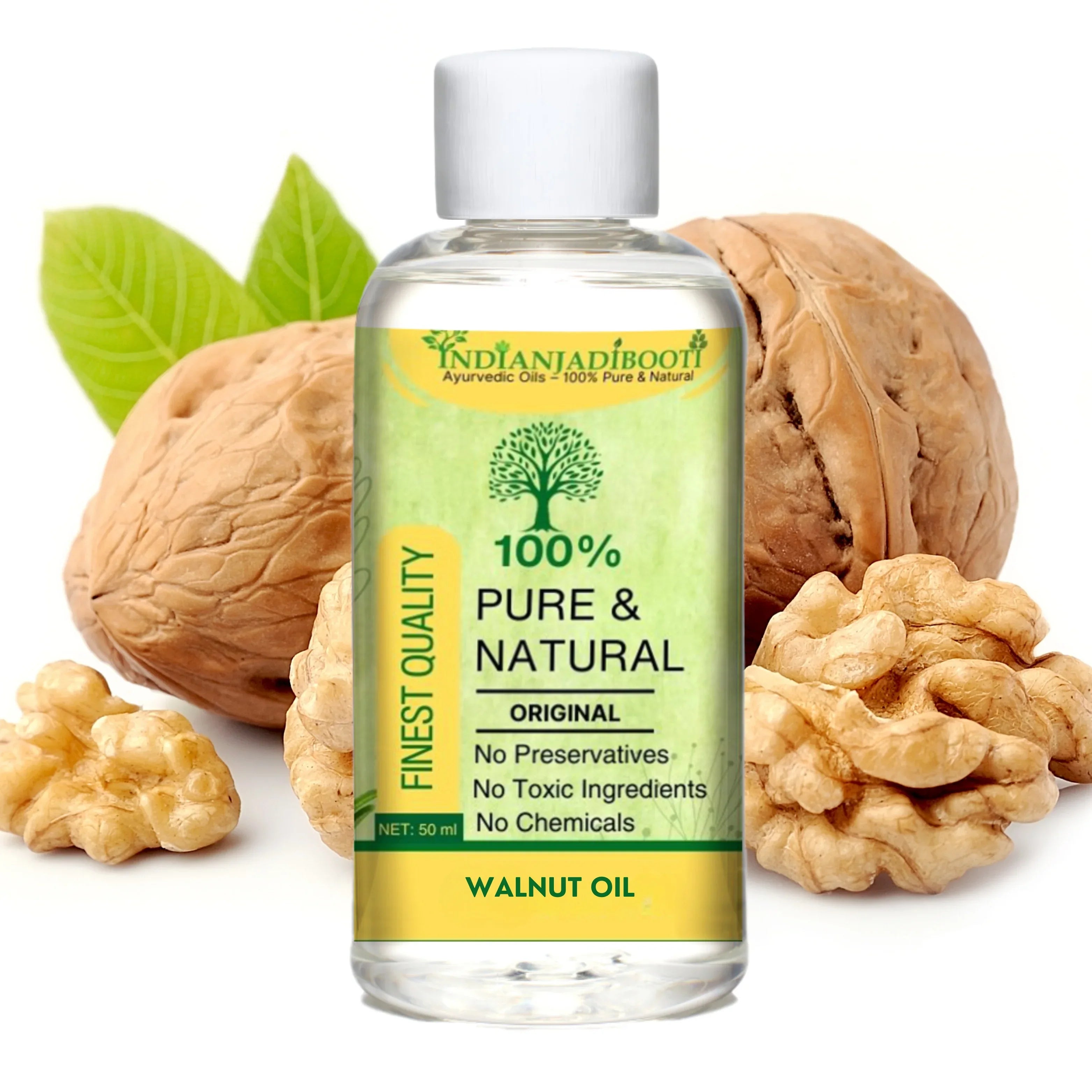 Walnut Edible (Oil) - Akhrot (Tel) - Akrod (Tailam) - Akhrod - Juglans Regia by IndianJadiBooti - indianjadibooti