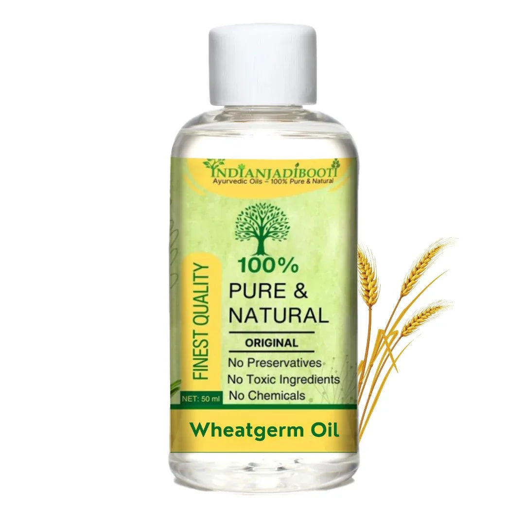 Wheatgerm Edible (Cold Pressed) (Carrier) (Oil) - Wheat Germ (Tel) - (100% Pure and Natural) by IndianJadiBooti Secondary image